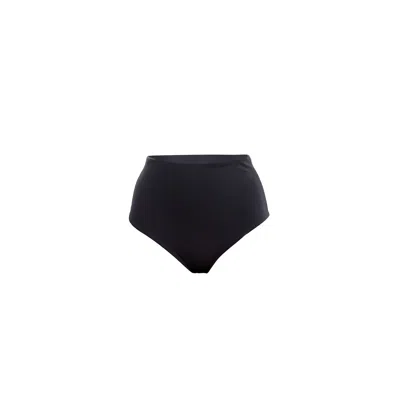Moorea Swim Women's High Waist Brief Black