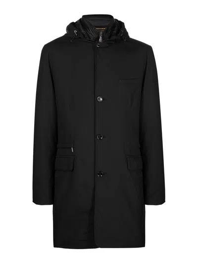 Moorer `redon` Padded Coat In Black