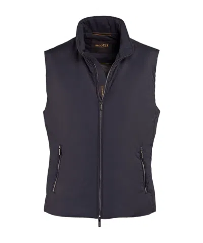 Moorer Acqua Series Vest In Black