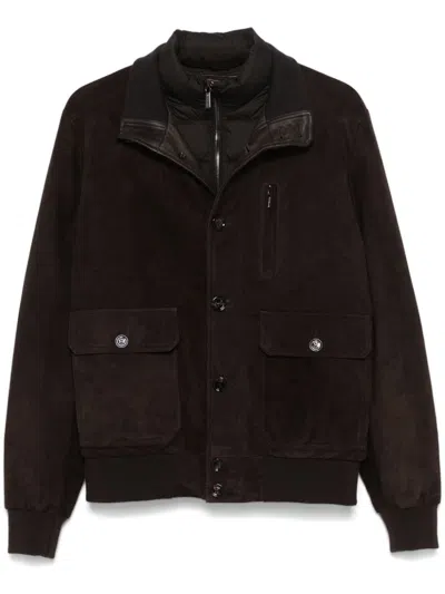 Moorer Adelsio Jacket In Brown