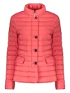 Moorer Short Down Jacket In Rot