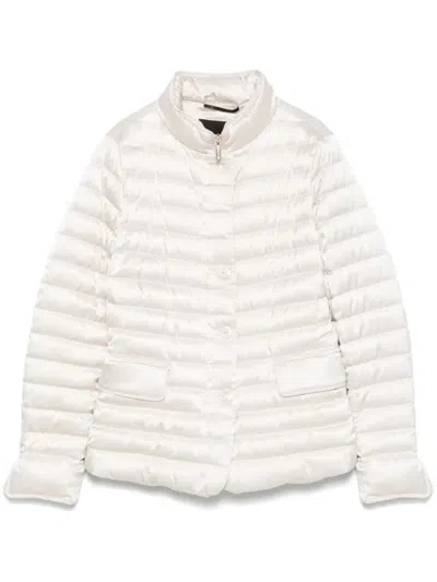 Moorer `aisha` Jacket In White