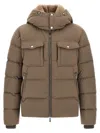 Moorer Alarick Quilted Flap-pocket Jacket In Brown