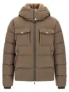 Moorer Alarick Quilted Flap-pocket Jacket In Brown