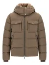 Moorer Alarick Quilted Flap-pocket Jacket In Brown