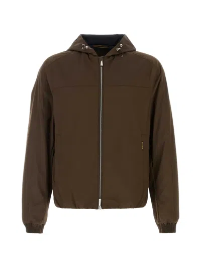 MOORER ALBORI HOODED JACKET