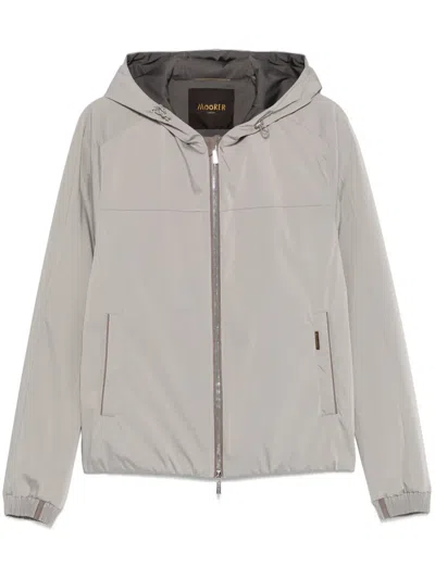 Moorer Albori Jacket In Grey