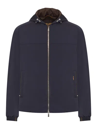 Moorer Albori Padded Jacket In Blue