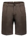 Moorer Cotton Bermuda Shorts