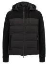 Moorer 'allori' Hooded Down Jacket In Black