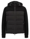 Moorer 'allori' Hooded Down Jacket In Black