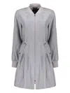 Moorer Amarilli Coat In Grey