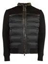 Moorer Splicing Design Down Jacket In Braun