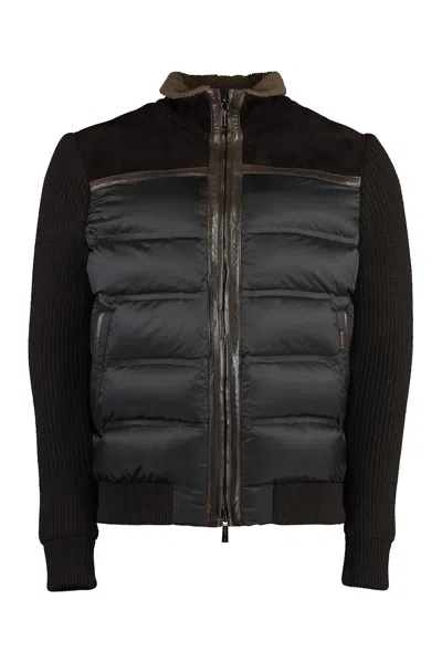 MOORER ANDRAS PADDED BOMBER JACKET