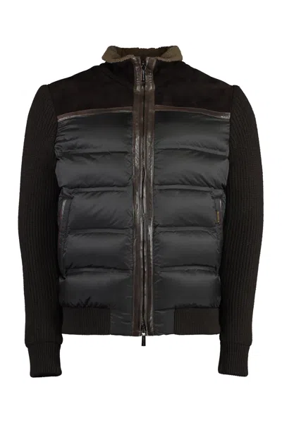 MOORER ANDRAS PADDED BOMBER JACKET