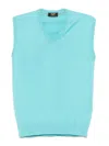 Moorer Anson-sia Vest In Blue