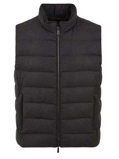 Moorer Jackets Anthracite In Black