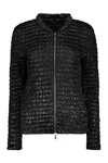 Moorer Woman Puffer Black Size 12 Polyamide In Black