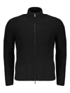 Moorer Ares-cah Zip-up Turtleneck Cardigan In Multi