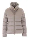 Moorer Argentea Down Jacket In Neutral