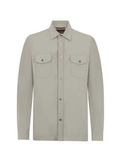 Moorer Atlas Shirt In Gray