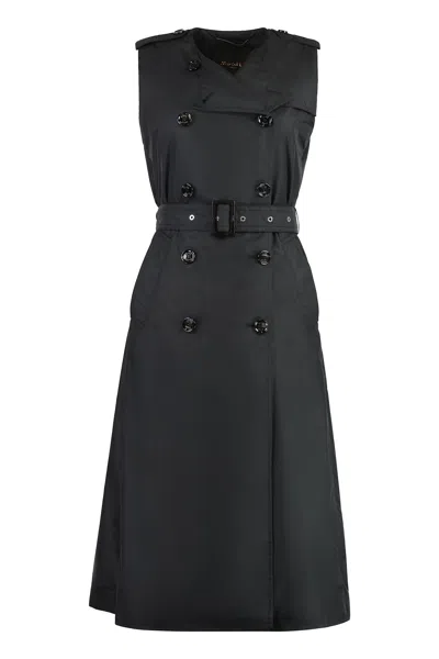 MOORER AURELIA TECHNO FABRIC TRENCH COAT