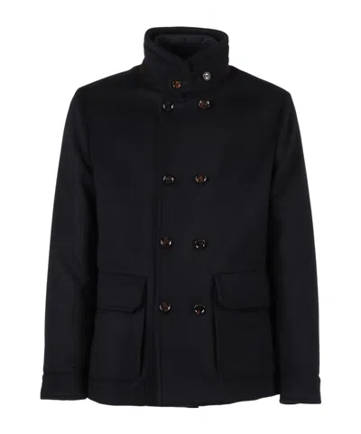 Moorer Bas-le Jacket In Blue