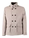 Moorer Bas-le Jacket In Gray