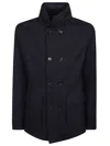 Moorer Bas-tz Jacket In Blue