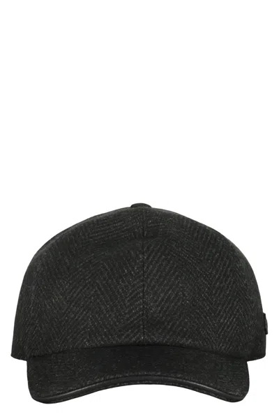 Moorer Baseball Cap In Brown