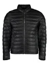 Moorer Basile Leather Jacket In Schwarz