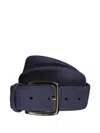 Moorer Battista Suede Belt In Brown