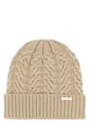 Moorer Cuffia Maria In Cashmere Beige Donna