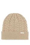 Moorer Cuffia Maria In Cashmere Beige Donna In Sphinxv