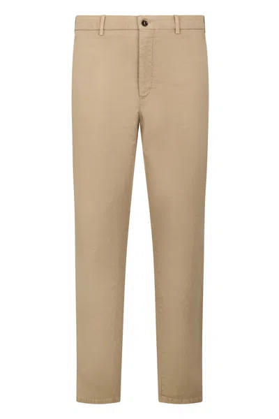 Moorer Beige Casual And Comfortable Pants, Ideal For Any Occasion. In Neutral