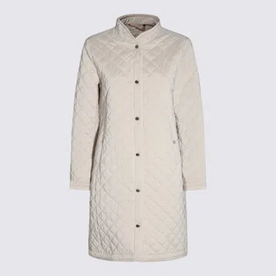 MOORER MOORER BEIGE DOWN JACKET