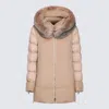 Moorer Jacket  Woman Color Beige In Brown