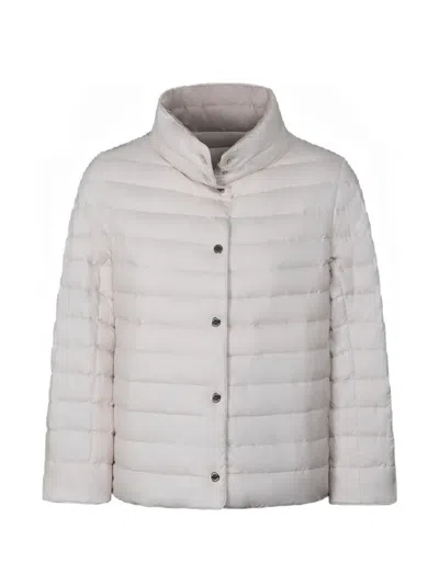Moorer Bella-s3 Quilted Jacket In Neutral