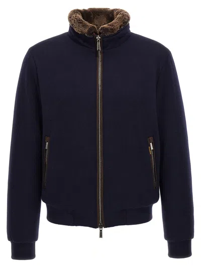 MOORER MOORER 'BELLATI' BOMBER JACKET