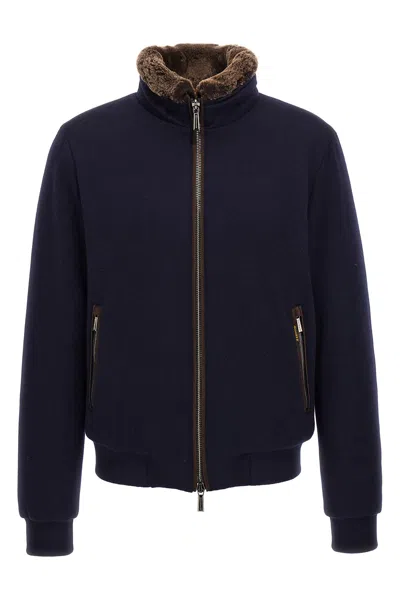 MOORER 'BELLATI' BOMBER JACKET