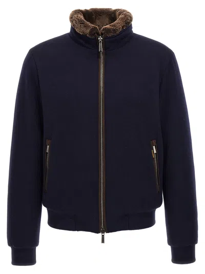 Moorer Bellati Casual Jackets And Parka Blue