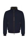 Moorer Bellati-mrw Wool Jacket In Blue