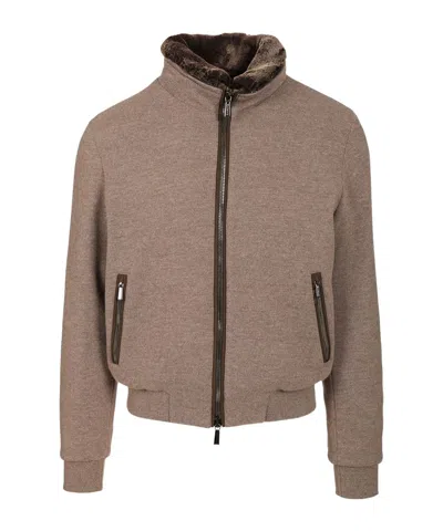 MOORER MOORER BELLATI-MRW BOMBER JACKET