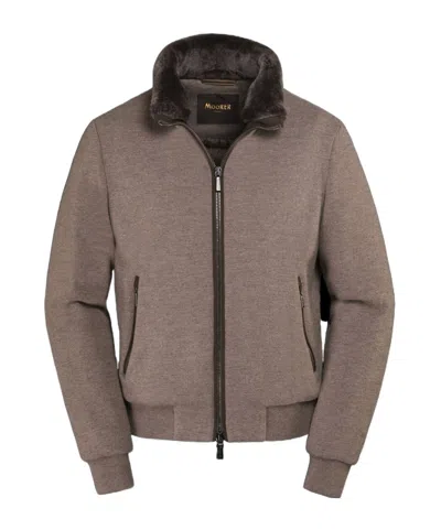 MOORER MOORER BELLATI-MRW BOMBER JACKET