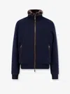 Moorer Bellati-mrw Wool Jacket In Blue