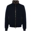 Moorer Beautiful Cashmere And Silk Bomber Jackets In Black