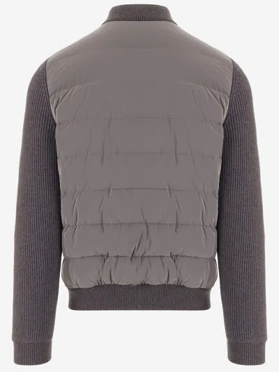 Moorer Benci Jacket In Gray