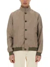 Moorer Bernie Bomber Jacket Front Pockets