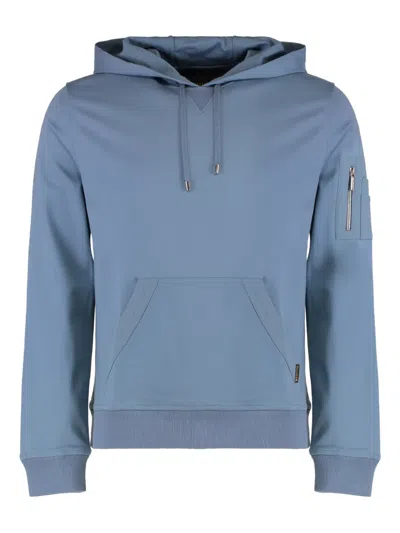 Moorer Bevis-jtc Front-pocket Hoodie In Animal Print