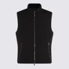 Moorer Padded Vests With High Collar And Side Pockets